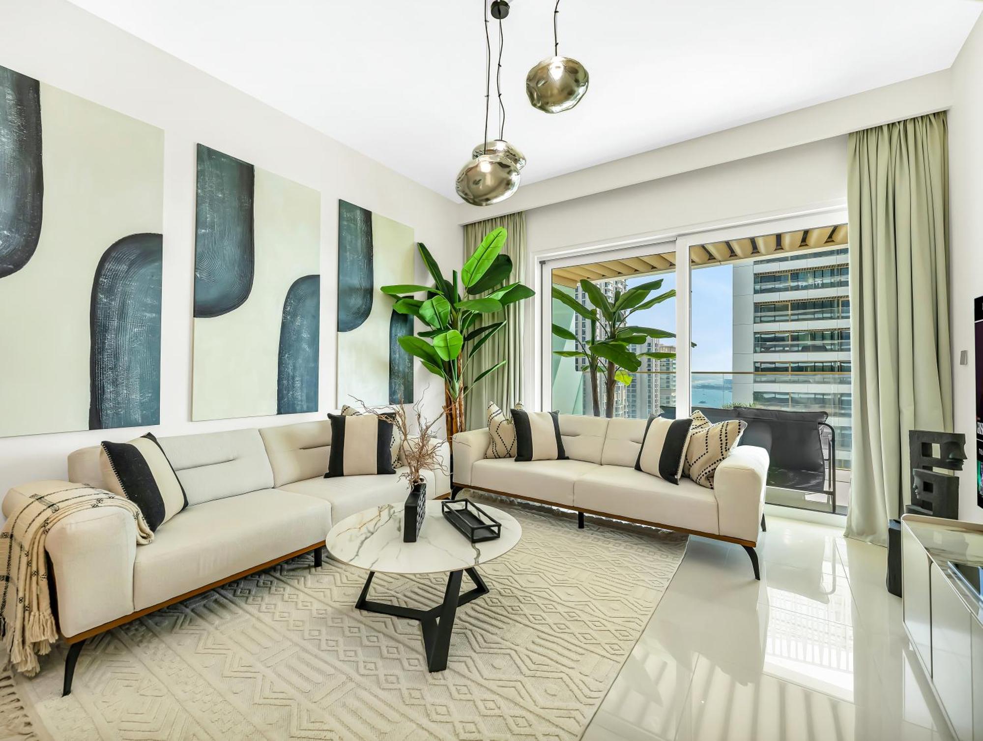 Utra Lux Large 1 Bedroom With Sunset Views And Private Dubai